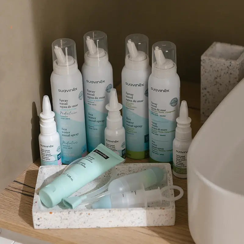 Suavinex Abschwellendes Nasenspray für Babys +3 Monate, 30 ml