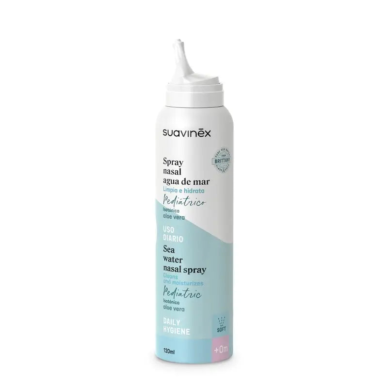 Suavinex Baby Isotonisches Nasenspray, Tägliche Hygiene, 120 ml