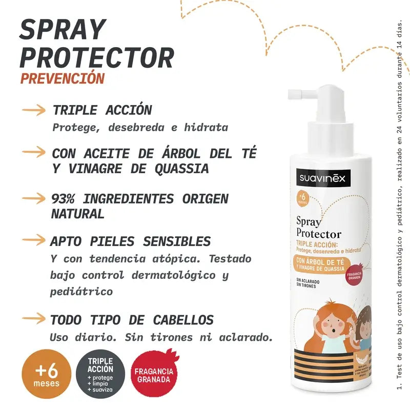Suavinex Anti-Läuse-Schutzspray, 250 ml