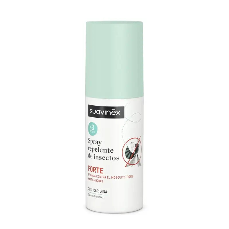 Suavinex Mückenschutzspray Forte, +3 Jahre und schwanger, 100 Ml