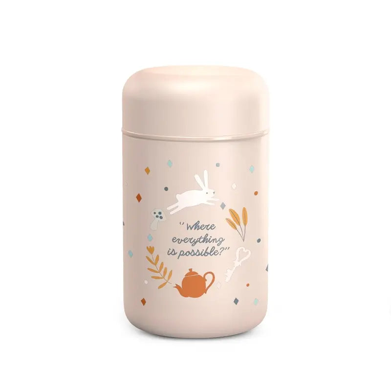 Suavinex Papillero Thermoskanne 400 Ml, Wunderland Rosa