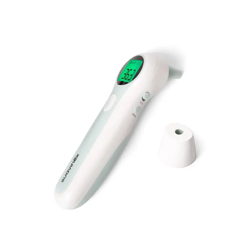 Suavinex Infrarot-Thermometer mit Tragetasche und Batterien