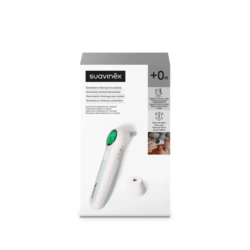 Suavinex Infrarot-Thermometer mit Tragetasche und Batterien