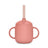 Suavinex Learning Cup 3-in-1-Silikon, +6 Monate, Rosa