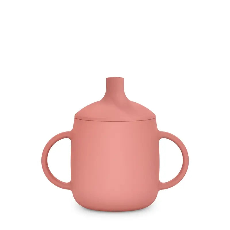 Suavinex Learning Cup 3-in-1-Silikon, +6 Monate, Rosa