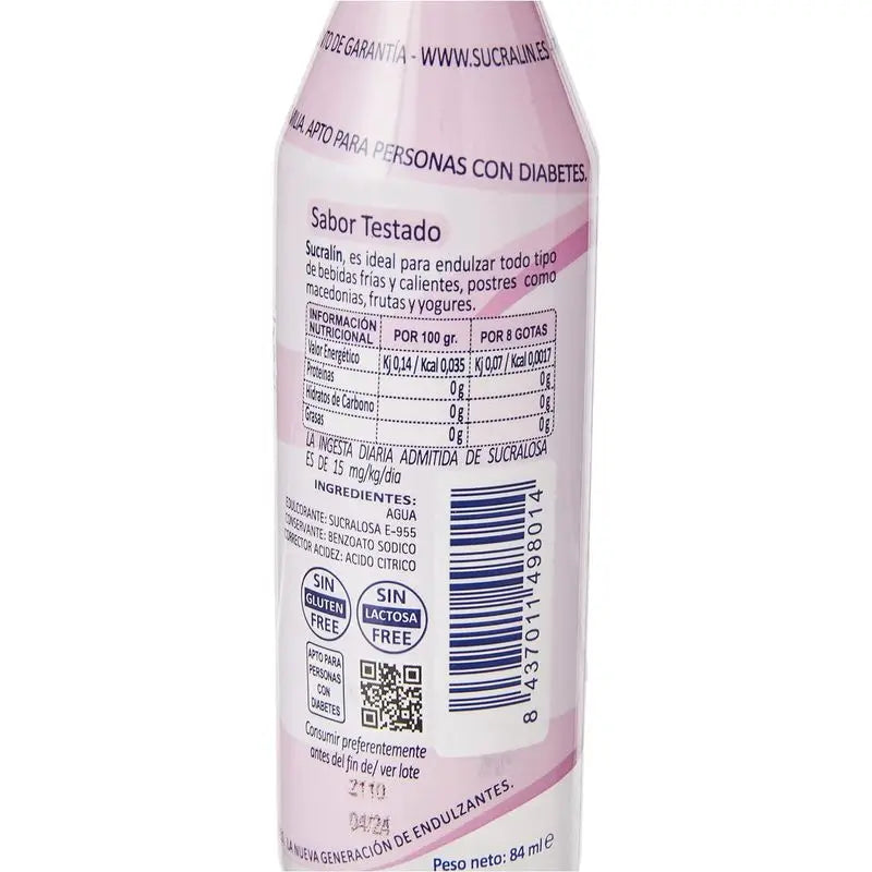Sucralin Sucralin Flüssig 84 Ml , 84 ml