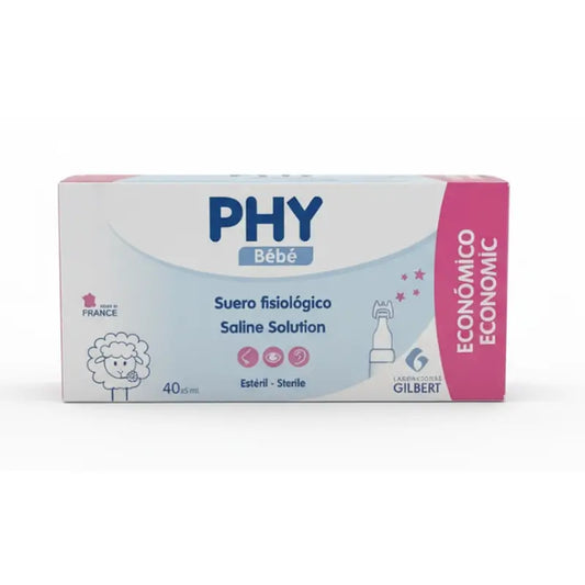 PHY Baby Physiologisches Serum 40 Einzeldosis x 5 ml