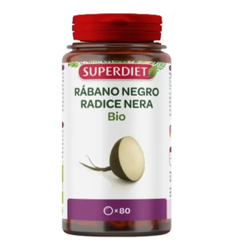 Superdiet Bio Schwarzer Rettich 80 Tabletten