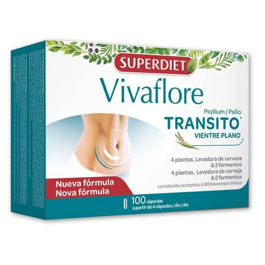 Superdiet Vivaflore Transito 400 Mg, 100 Tabletten