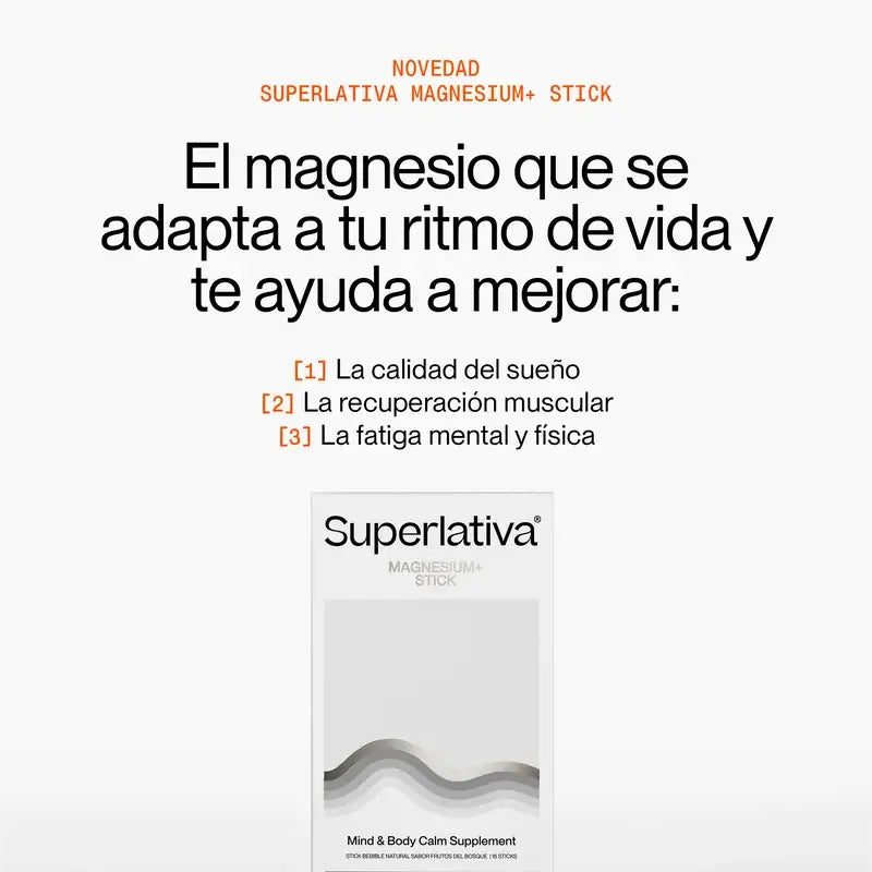 Superlativa Magnesium+, Stick, 15 Sticks