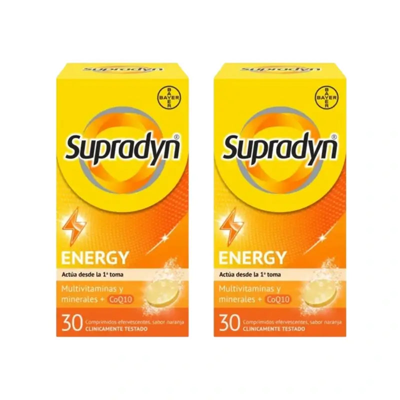 Supradyn Energy Vitamine und Energie, 2x30 Brausetabletten