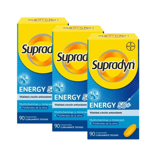Supradyn Energy 50+ Vitamine, Mineralien und Energie, 3x90 Tabletten