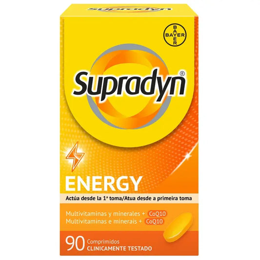 Supradyn Energy Vitamine, Mineralien und tägliche Energie, 90 Tabletten