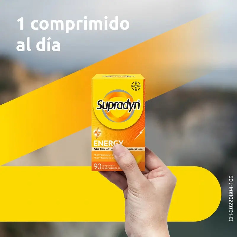Supradyn Energy Vitamine, Mineralien und tägliche Energie, 90 Tabletten