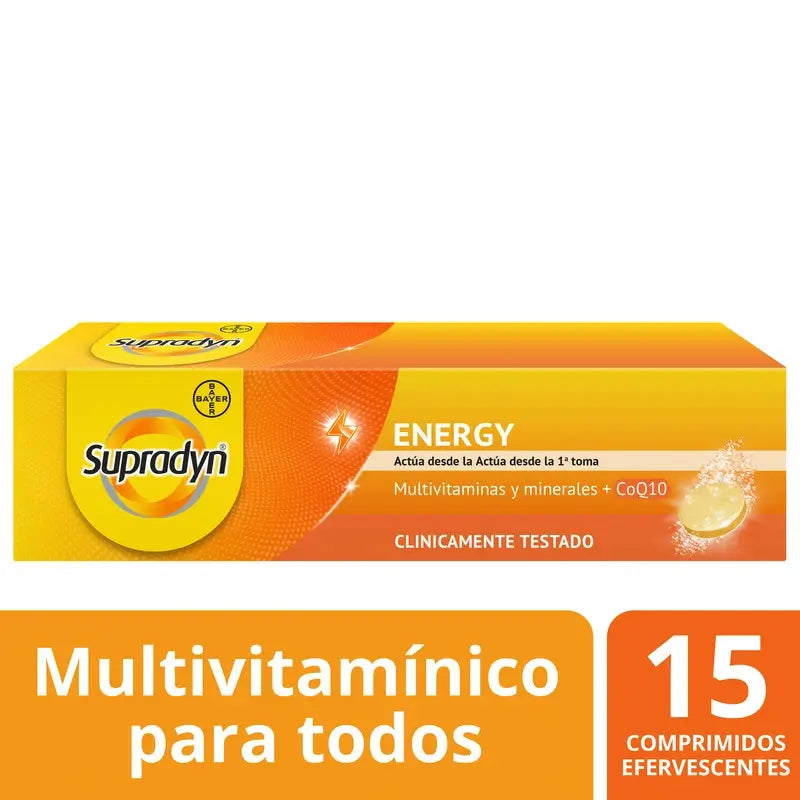 Supradyn Energy Vitamine und Energie, 15 Brausetabletten