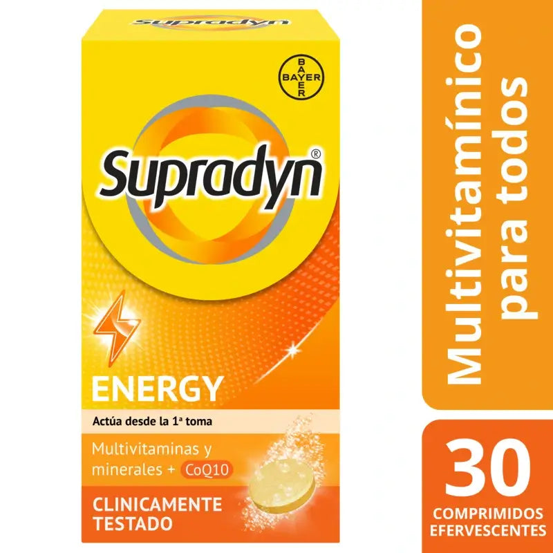 Supradyn Energy Vitamine und Energie, 30 Brausetabletten