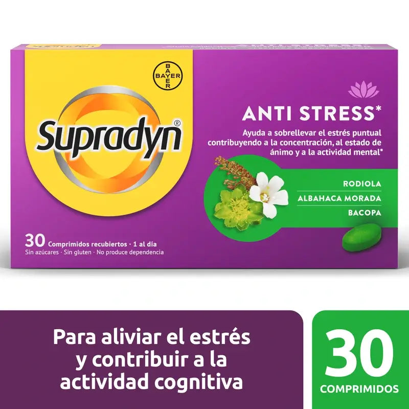 Supradyn Anti-Stress-Konzentration und Gedächtnis, 30 Tabletten