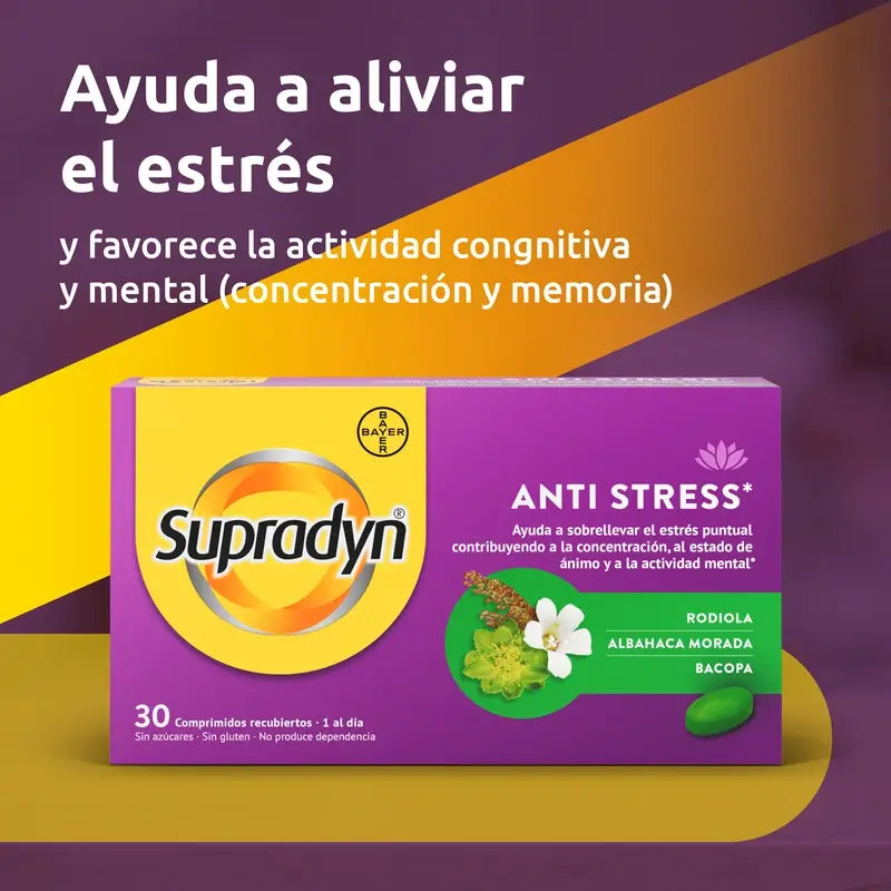 Supradyn Anti-Stress-Konzentration und Gedächtnis, 30 Tabletten