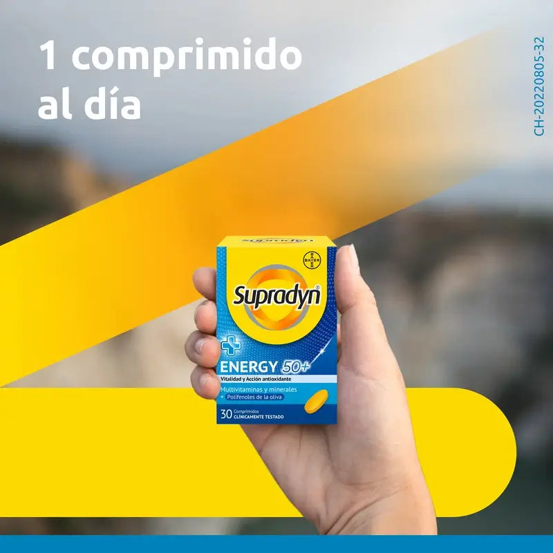 Supradyn Energy 50+ Vitamine, Mineralien und Energie, 30 Tabletten