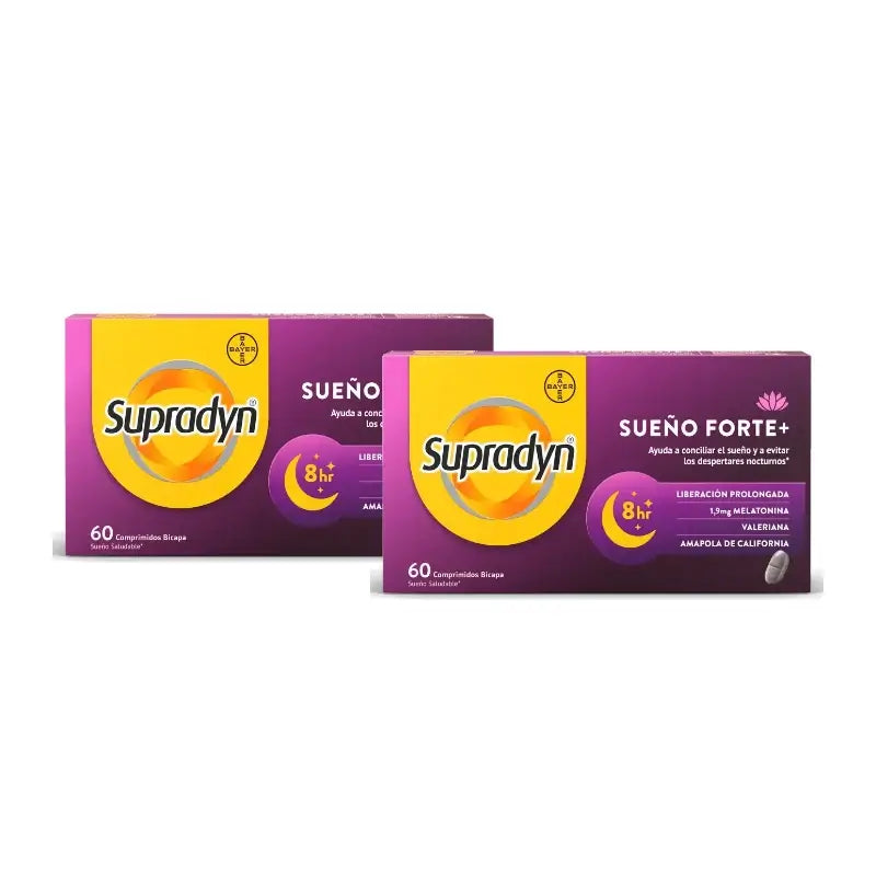 Supradyn Supradyn Sueño Forte+, Packung mit 2 x 60 Tabletten