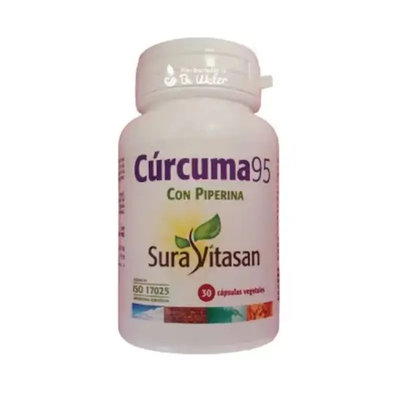Sura Vitasan Curcuma 95% Std mit Piperin, 30 Kapseln