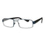 Surgicalmed Euro Optics Presbyopie-Lesebrille Cima (blaue und schwarze Bügel) (+1.50) Blaue und schwarze Bügel, 1 Stück