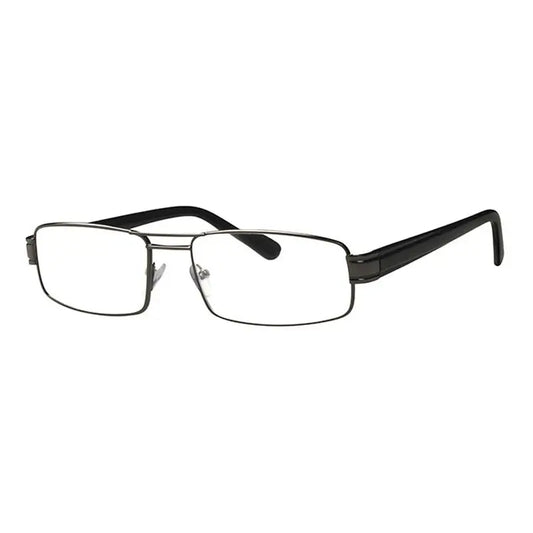 Surgicalmed Euro Optics Presbyopie Lesebrille Cima (+1.50) Dunkelgrau mit schwarzen Bügeln, 1 Stk.