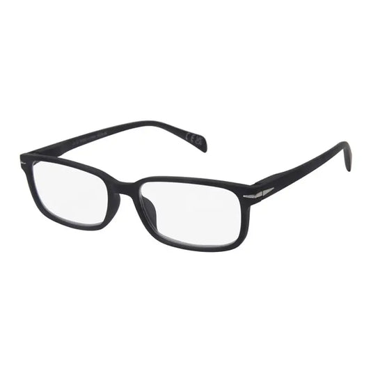 Surgicalmed Euro Optics Duna Presbyopia Lesebrille (Mattschwarz mit Silberdekor) (+2.50) Mattschwarz mit Silberdekor, 1 Stück