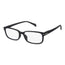 Surgicalmed Euro Optics Duna Presbyopia Lesebrille (Mattschwarz mit Silberdekor) (+2.50) Mattschwarz mit Silberdekor, 1 Stück