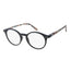 Surgicalmed Euro Optics Gala Presbyopie Lesebrille (Mattschwarz, weiß/braune Bügel und Silber Dekoration) (+2.00)