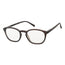 Surgicalmed Euro Optics Halo Presbyopia Reading Glasses (Brown with Silver Decoration) (+1.50) Brown with Silver Decoration, 1 piece