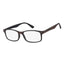 Surgicalmed Euro Optics Iris Presbyopie Lesebrille (schwarz innen, matt braun Holz außen, Nickel trimmen) (+2.00)
