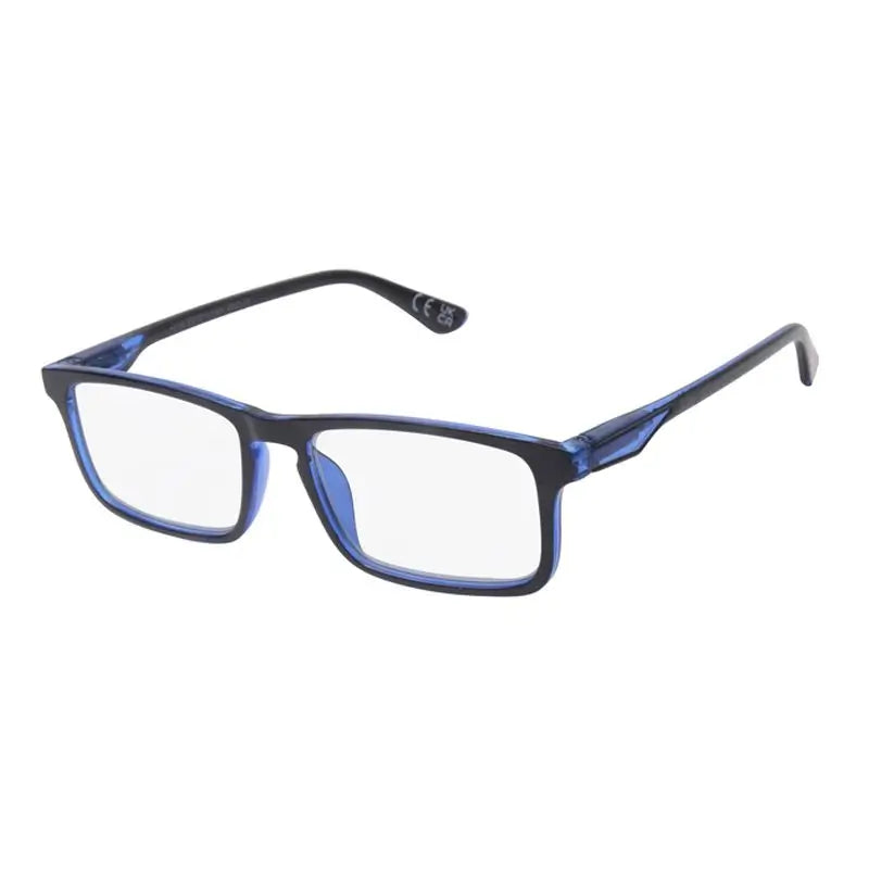 Surgicalmed Euro Optics Joya Presbyopia Lesebrille (blau klar mit schwarzer Front) (+1.50) blau klar mit schwarzer Front, 1 Stück