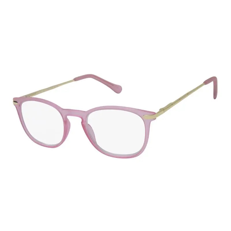 Surgicalmed Euro Optics Presbyopie Lesebrille Light (Transparent Matt Rosa & Gold Bügel) (+2.50) Transparent Matt Rosa & Gold Bügel, 1 Stück