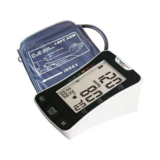 Surgicalmed Tezaro Pharma Automatisches Oberarm-Tensiometer mit Stimme, 1 Stk.