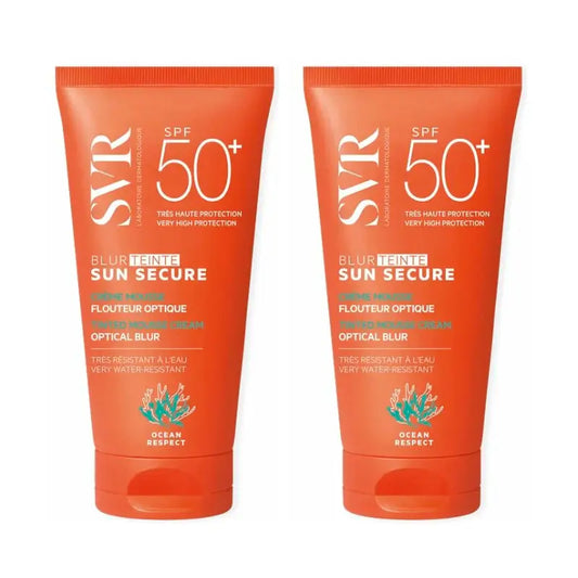 Svr Duplo Sun Secure Blur Farbtönung Spf50+ , 2 X 50 Ml