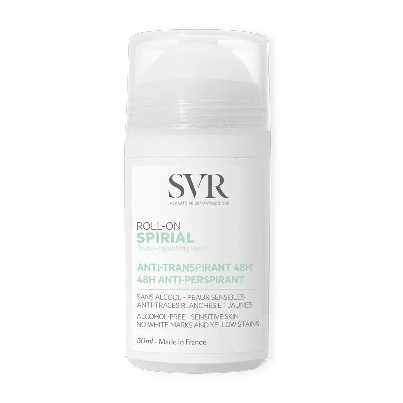 SVR Spirial Roll On Antiperspirant Deodorant Roll On, 50 ml