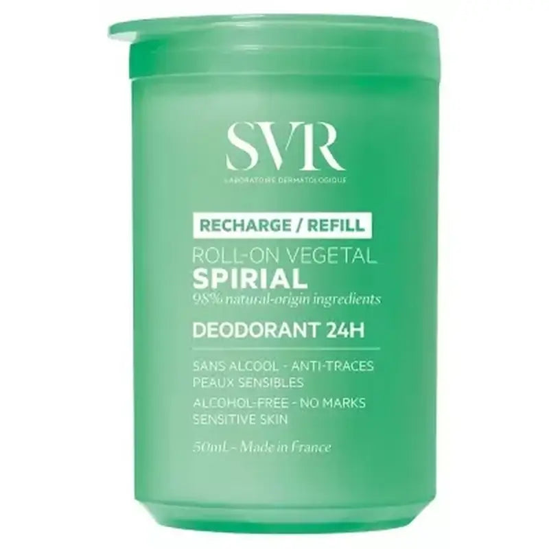 Svr Spirial Roll-On Végétal Eco Nachfüllpackung, 50 ml