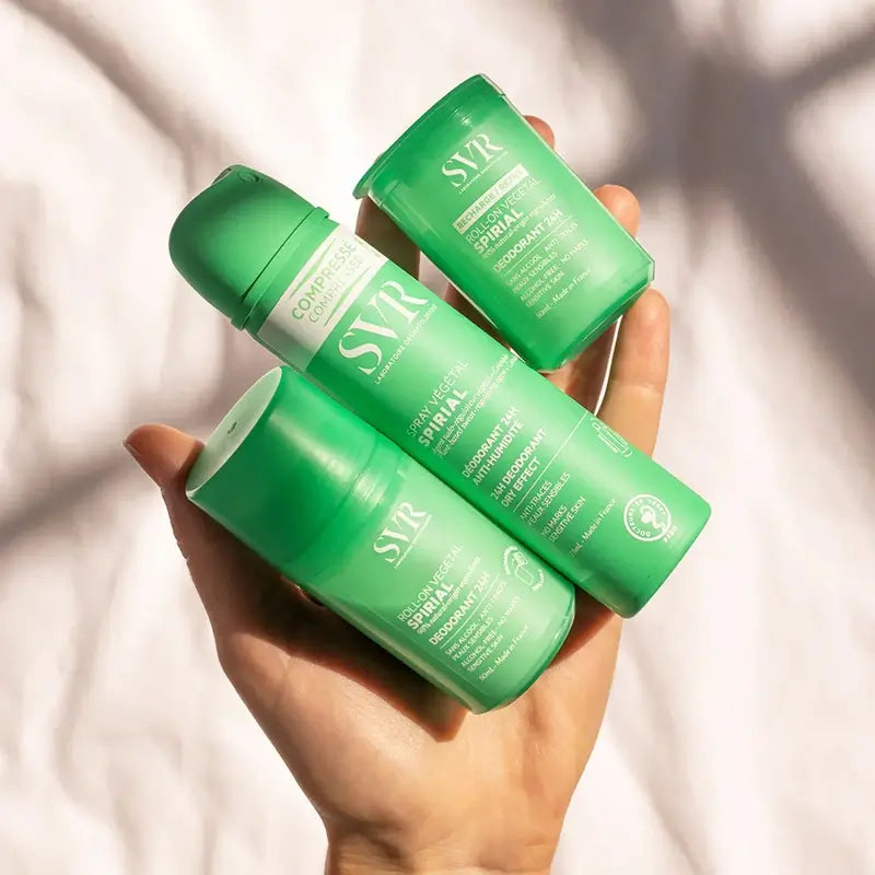 SVR Spirial Vegetal Deodorant Antitranspirant Spray, 75 ml