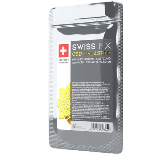 Swiss Fx 10 Pflaster mit 20 Mg Cbd Swiss Fx, 20mg/ 10 Stk.