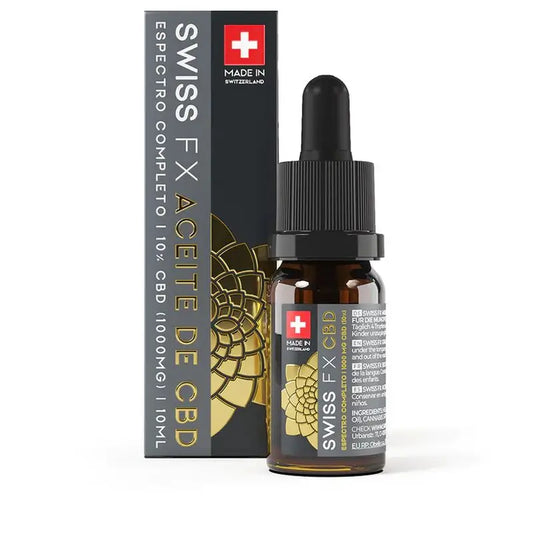 Schweizer Fx Cbd Öl 10% Vollspektrum, 10 ml