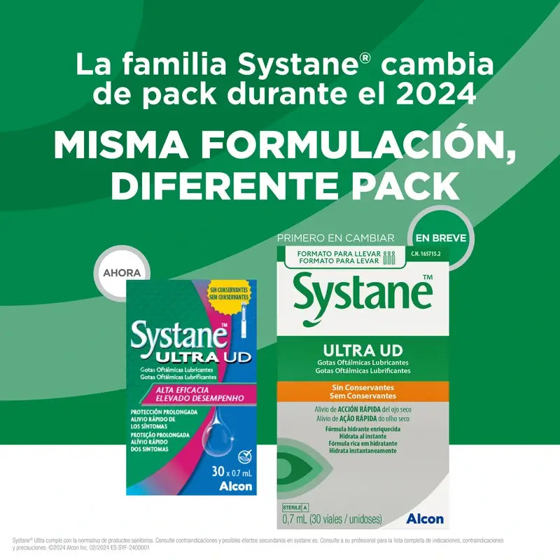 Systane Ultra, Packung 2 X 30 Einheiten 0,7 ml