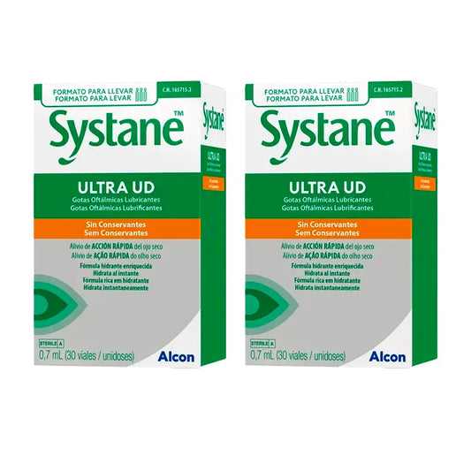 Systane Ultra, Packung 2 X 30 Einheiten 0,7 ml