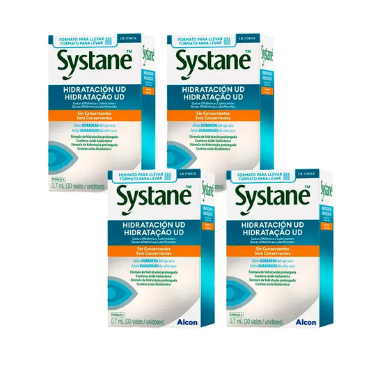 Systane Feuchtigkeitsspendend Sie, Packung 4 X 30 Sachets