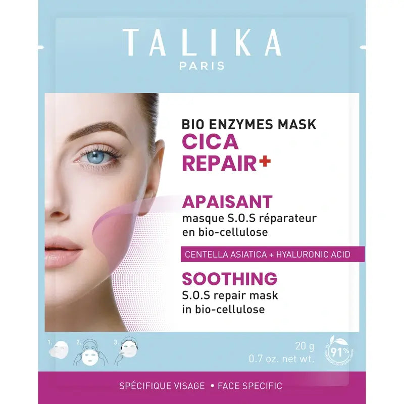 Talika Bio Enzyme Cica Repair Beruhigende Maske , 20 gr