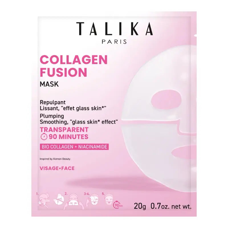 Talika Collagen Fusion Gesichtsmaske, 1 Stück
