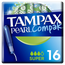 TAMPAX Compak Pearl Super Tampons with Applicator 16 units