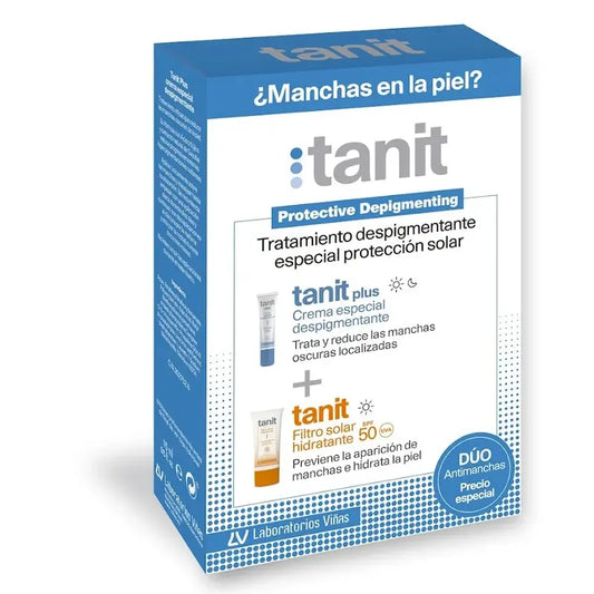 Tanit Duo Pack Anti-Flecken, Plus + Sonnenschutz