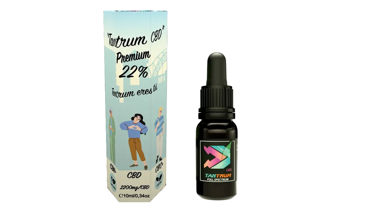 Tantrum Vollspektrum CBD Öl 15% Hso, 10 ml