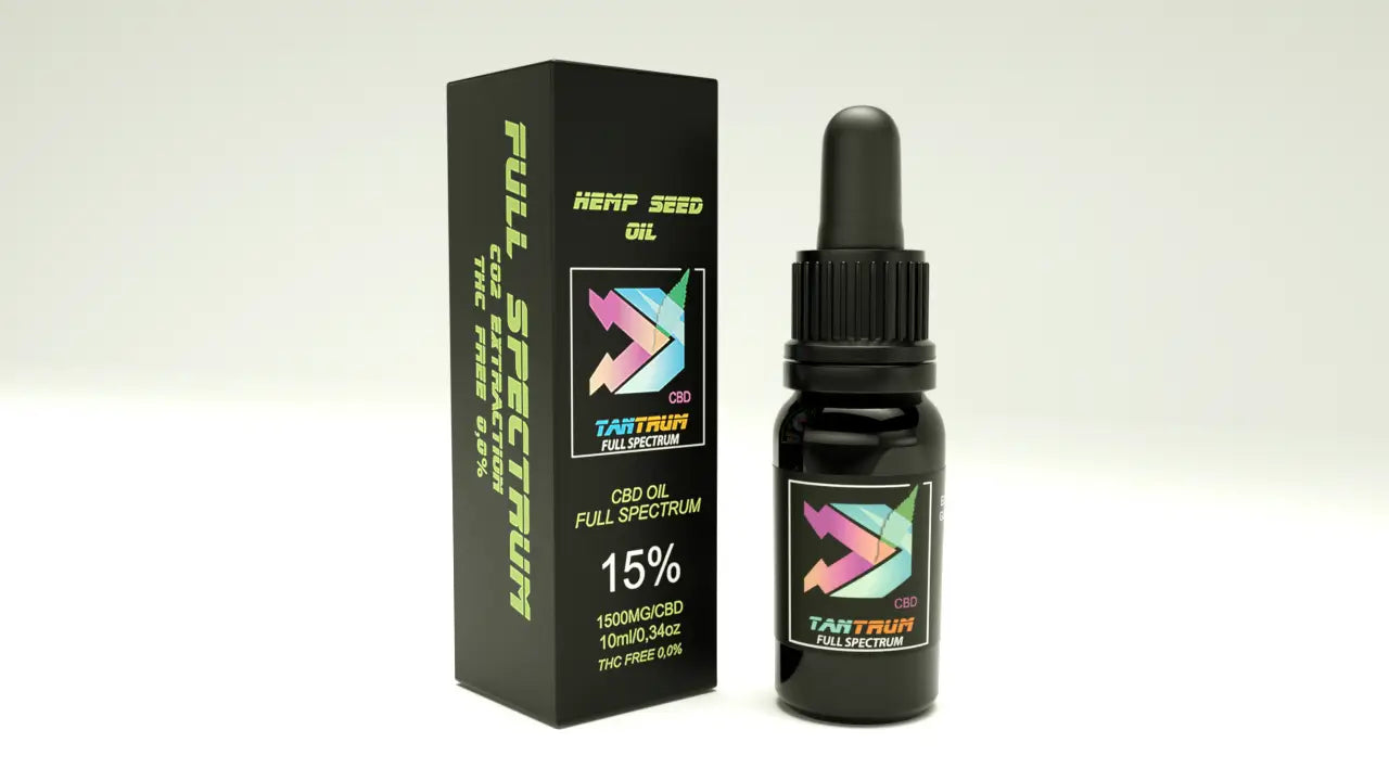 Tantrum Vollspektrum CBD Öl 15% Hso, 10 ml